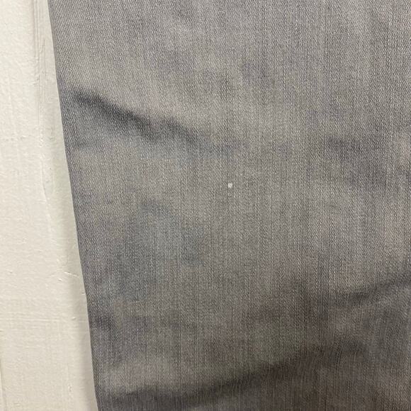 Chico’s Gray Cotton Stretch Slim Leg Jeans Size 10 - Picture 10 of 11